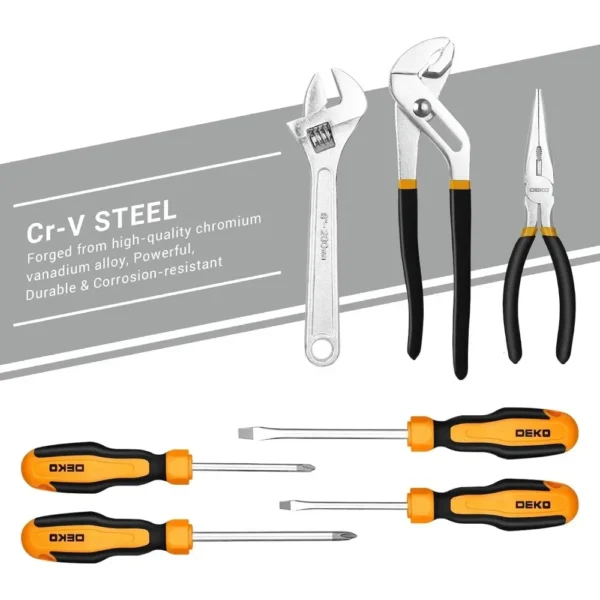 192 Piece Mechanics Tool Set Socket Wrench Set - Image 2
