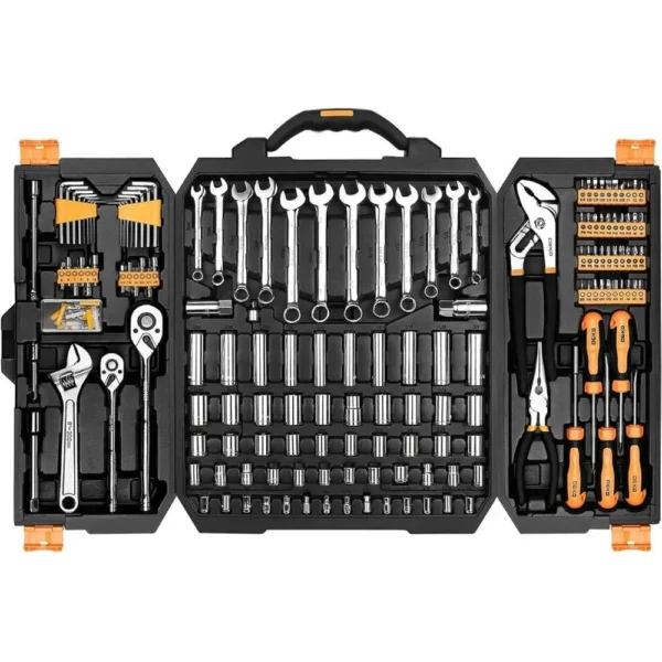 192 Piece Mechanics Tool Set Socket Wrench Set