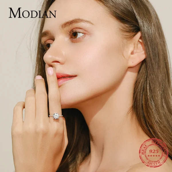 2023 Classic Luxury Real Solid 925 Sterling Silver Ring - Image 4