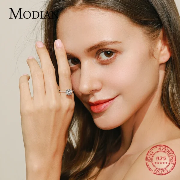 2023 Classic Luxury Real Solid 925 Sterling Silver Ring - Image 5