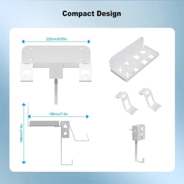 Durable Wall Hanger Convenient Durable And Stylish Storage Rack - Image 4
