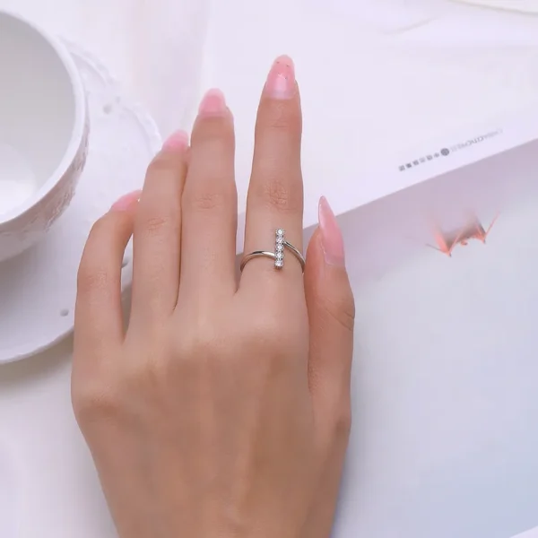 Sterling Silver Fashion Delicate Finger Rings - Image 2