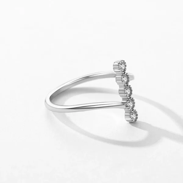 Sterling Silver Fashion Delicate Finger Rings - Image 5