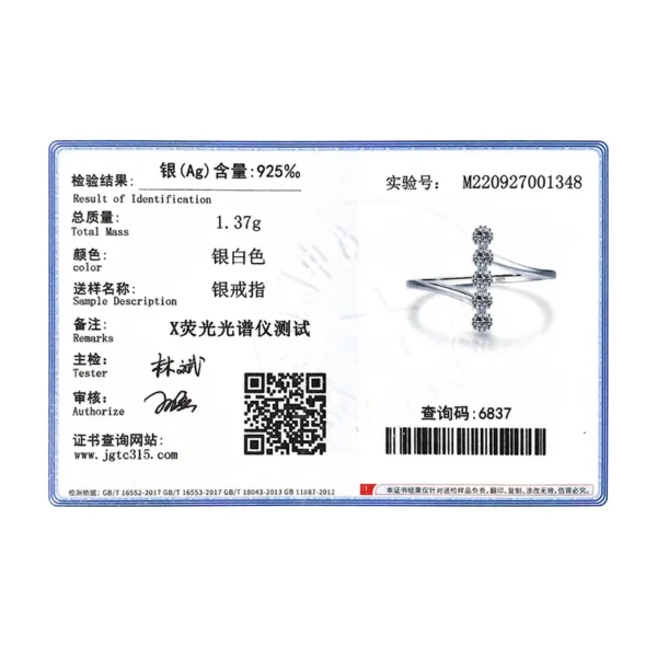 Sterling Silver Fashion Delicate Finger Rings - Image 6