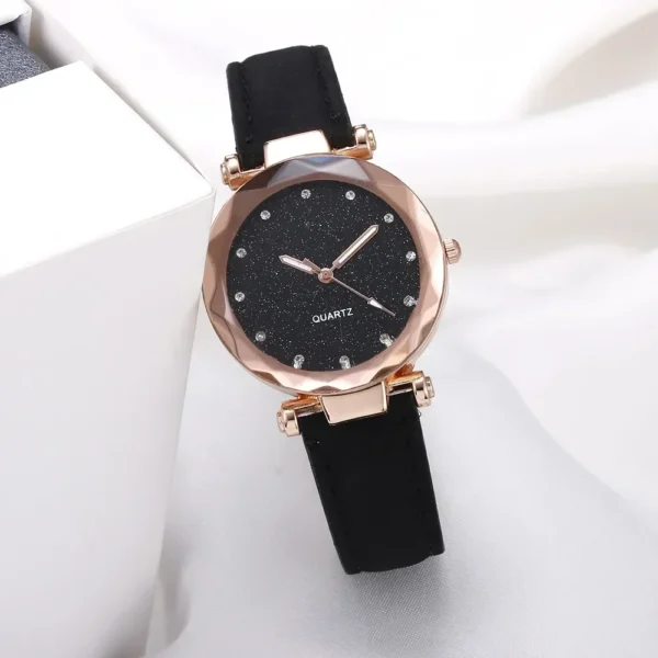 Women Pink Quartz Watch Female - Image 4